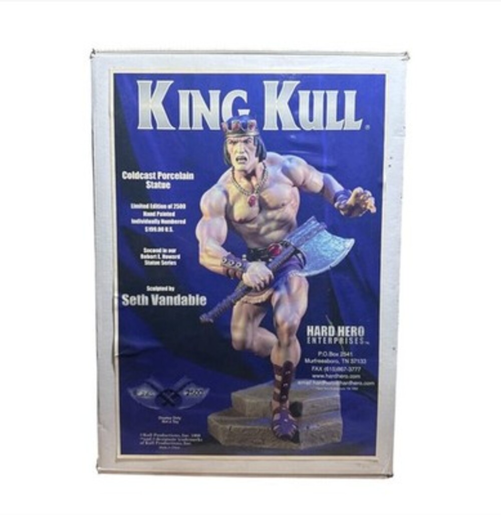 Vintage King Kull Statue 1999 Hard Hero Amricons Limited Edition #244/2500
